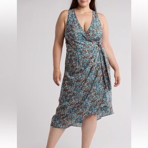 NWT JOIE womens wrap dress size 4X